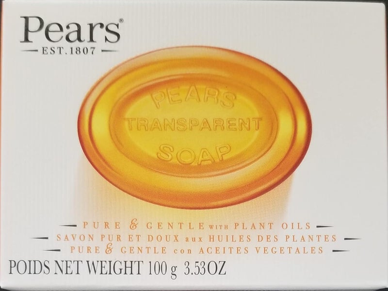 Pears صابون بيرز الشفاف 3.5 أونصة - نقي ولطيف مع زيوت نباتية - Image 1