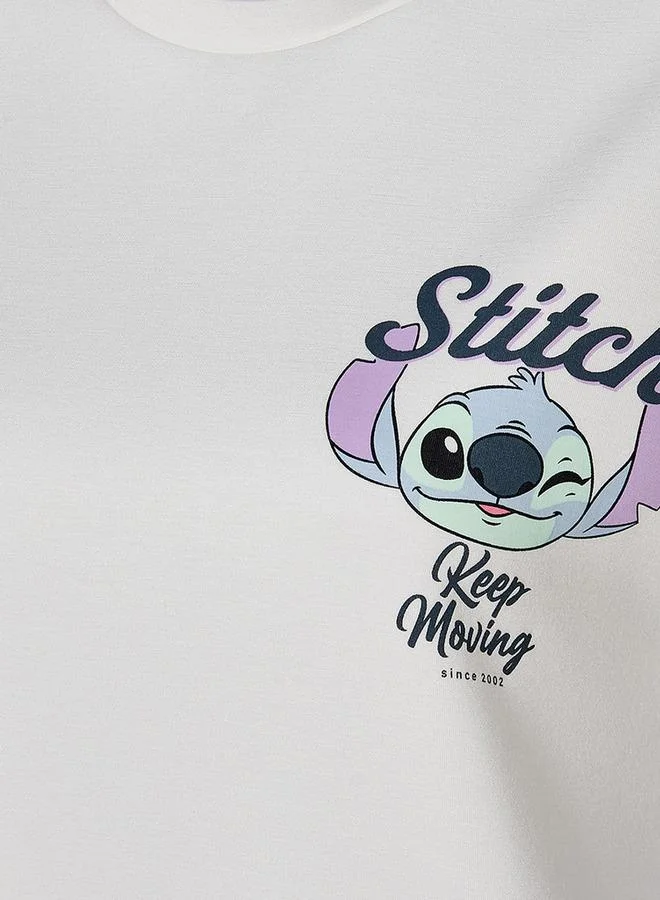 SP Characters Stitch Loose Fit Cotton T-shirt