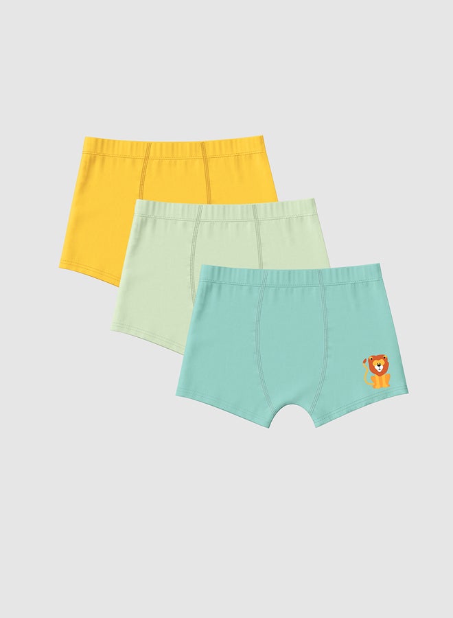 LC WAIKIKI Boys' Printed  Boxer Trunks 3-Pack  - Image 1