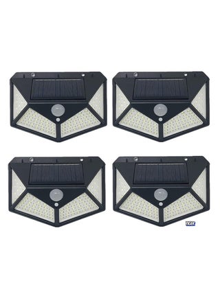 NEW Garden Solar Lights with 100LED and 3 Modes – IP65 Waterproof Outdoor Lighting with 270° Coverage and Motion Sensor, Perfect for Backyard, Fence, Patio, Front Door (4 Pack) - pzsku/Z913D1734EAE9C0D8970DZ/45/_/1739985781/ffaefa45-6c79-4a92-a8e0-70978c103199