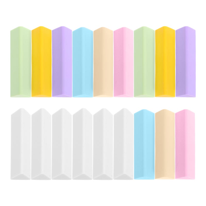 36 pcs Triangular Erasers Hb Pencil Erasers Tpe Writing Drawing Art School Supplies Multi-Function Cute Stationery Art Eraser - Image 3