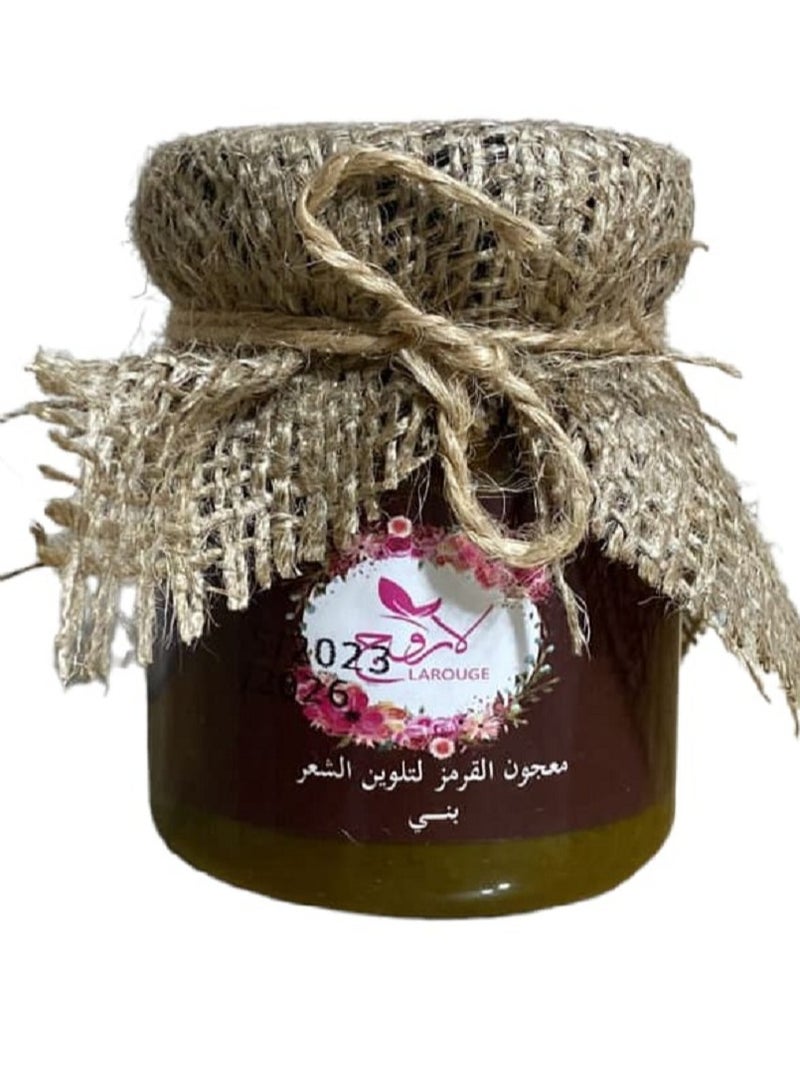 لاروج قرمز الشعر لاورج معجون تلوين الشعر لون بنى - Image 1