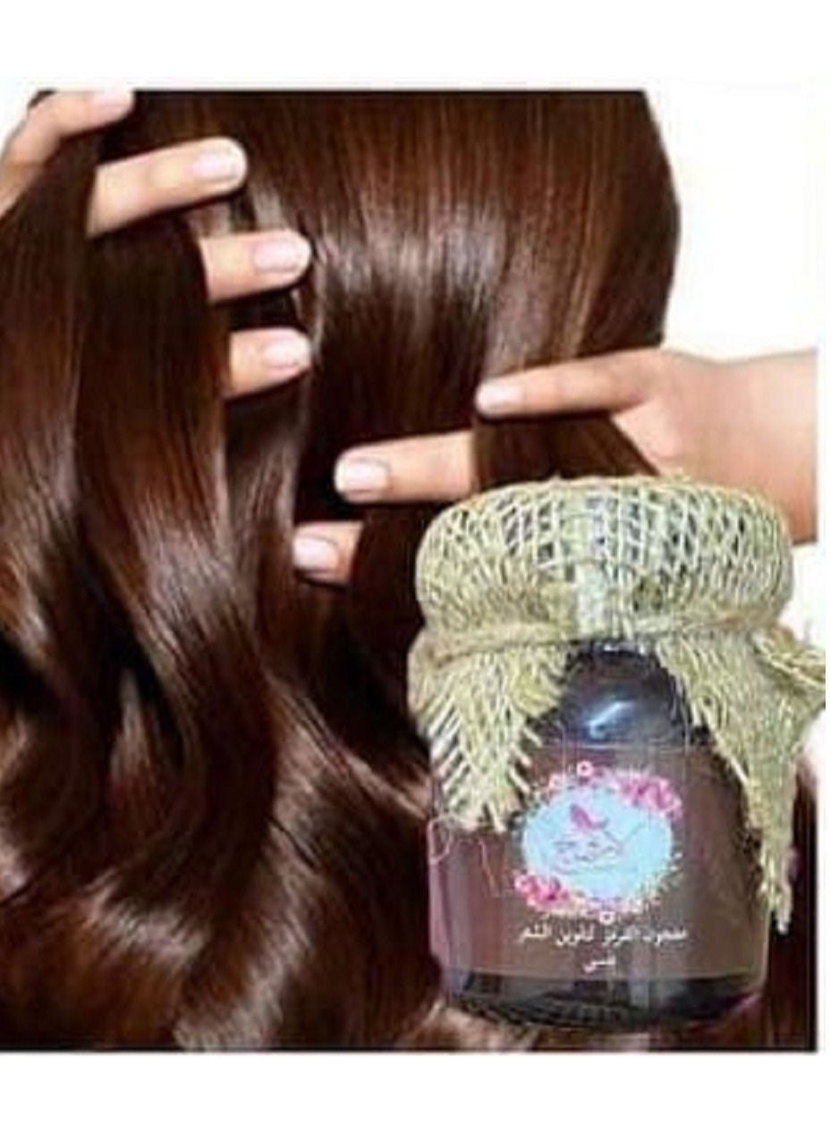 Hair crimson color paste hair color brown