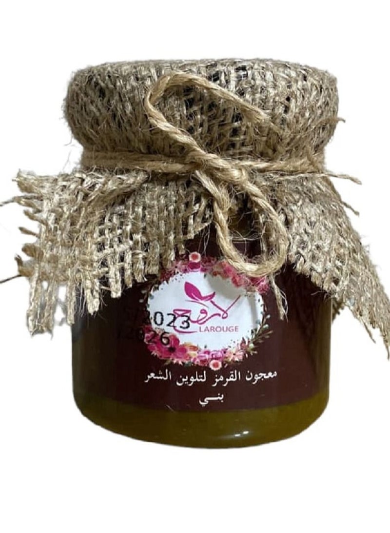 لاروج قرمز الشعر لاورج معجون تلوين الشعر لون بنى  - Image 2