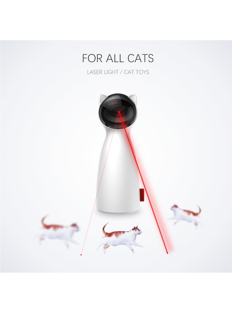 Loquat Motion Indicator Light Cat Interactive Toy Auto Rotating Light Chaser Toy for Cats Laser Pointer Interactive LED Light Pointer Cat Interactive Light Toy - Image 3