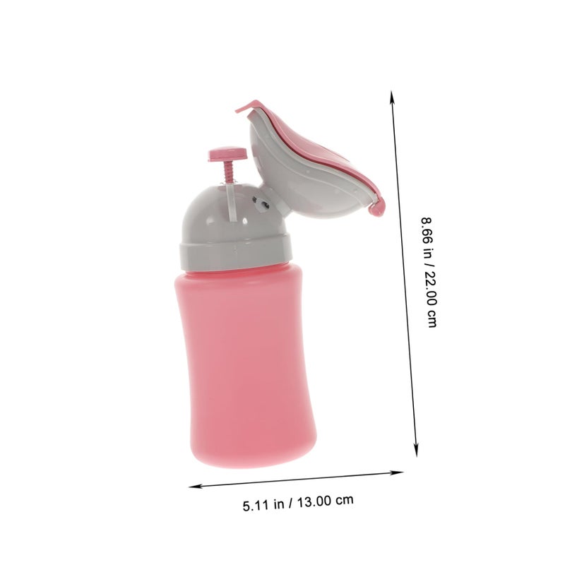 Portable Car Urinal For Travel Emergency Pink Cartoon Design For Boys And Girls - Image 3