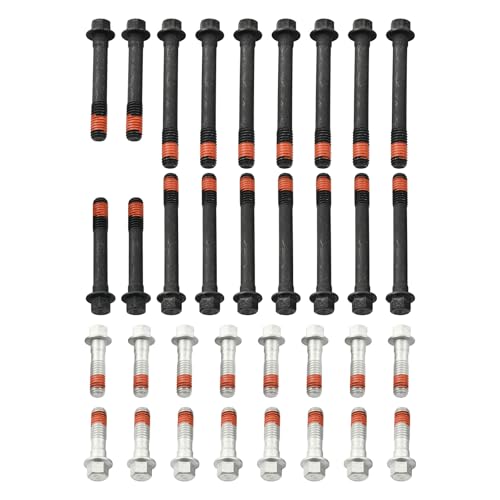BIGREAT Engine Cylinder Head Bolt Set Compatible with Chevy GMC Yukon Cadillac Buick Pontiac Oldsmobile Replaces# ES72856 Pack of 2 - Image 1