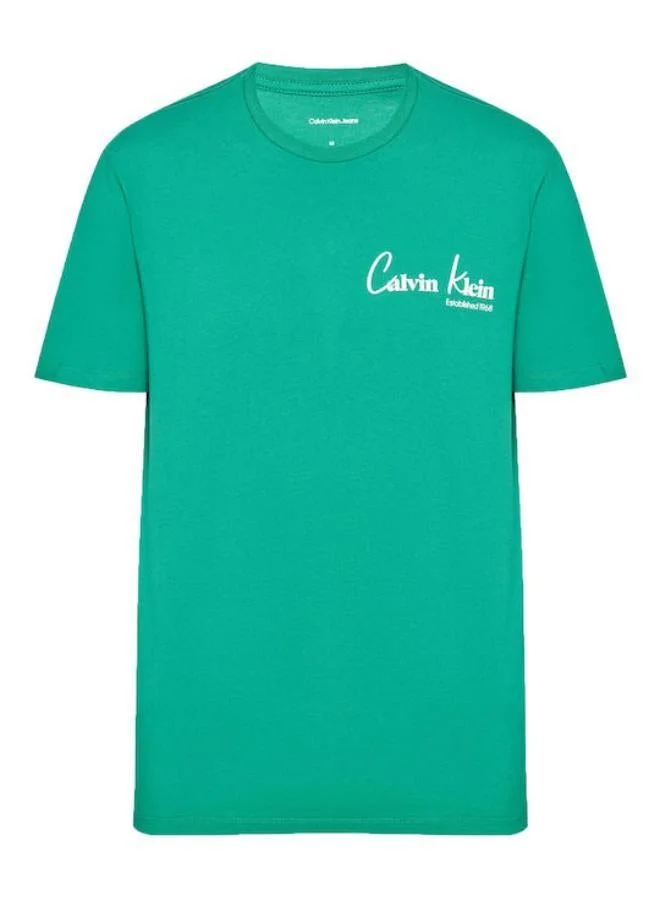 Calvin Klein Jeans  New York Logo Graphic T-Shirt for Men | Best Price UAE