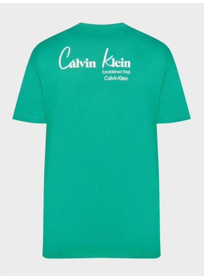 Calvin Klein Jeans  New York Logo Graphic T-Shirt for Men | Best Price UAE