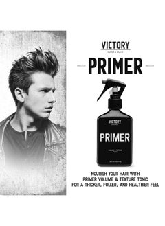 Victory Barber & Brand Sea Salt Thickening Spray for Men's Hair | PRIMER by Victory Barber & Brand | Made in the USA  - Image 2
