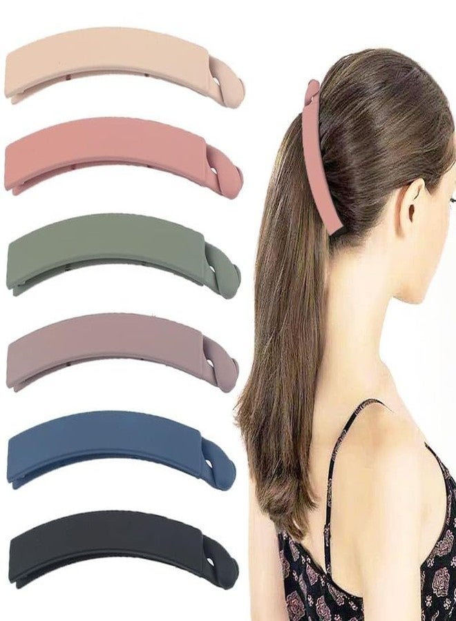 Dkriva® Large Banana Clip for Thick and Thin Hair | Women's Hair Clips | Extra Large Durable Plastic Combs (3PCS) (Big Size: 11 X 2 cm) - Image 1