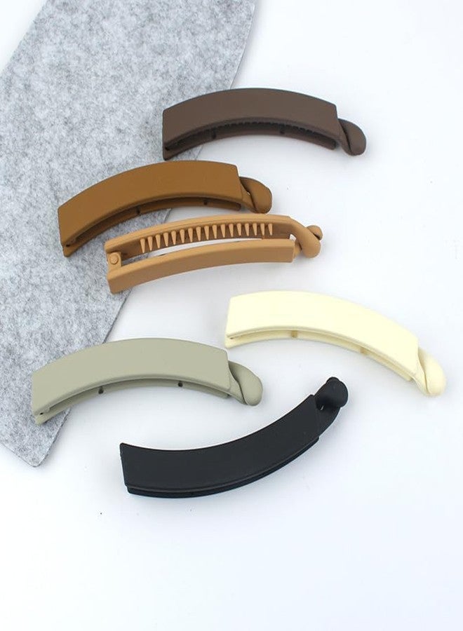 Dkriva® Large Banana Clip for Thick and Thin Hair | Women's Hair Clips | Extra Large Durable Plastic Combs (3PCS) (Big Size: 11 X 2 cm) - Image 4