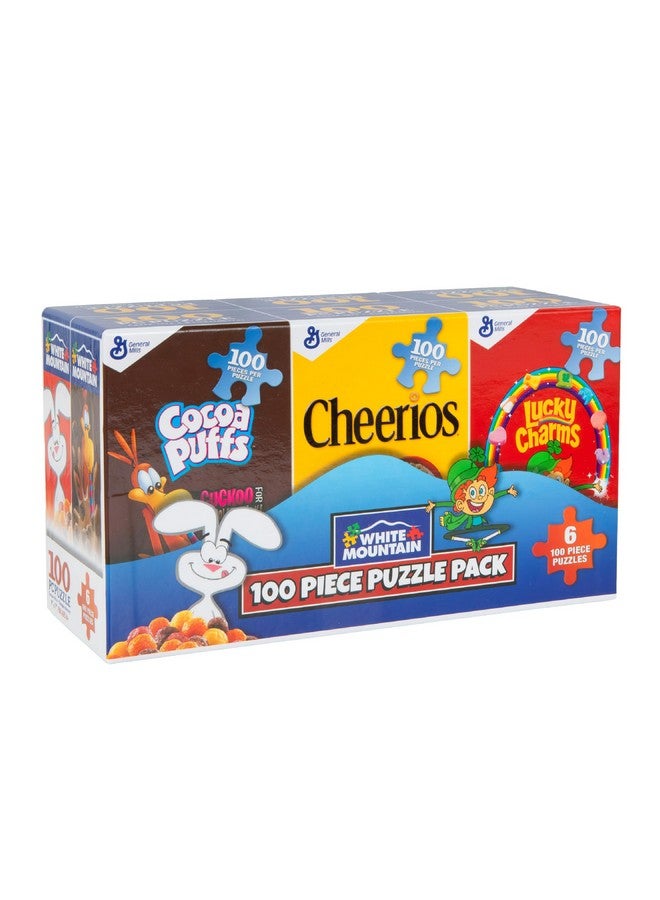White Mountain, 6pk Cereal Boxes 100pc Puzzle Set - Image 1