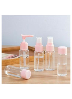 Generic Multi Use Portable Travel Spray Bottles Leak Proof Refillable Set 7 in 1 Random Color  - Image 1