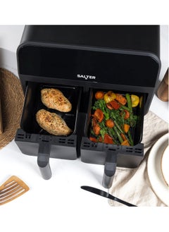 Salter Salter Dual Air Fryer  7.4L Capacity, 2400W  - Image 2