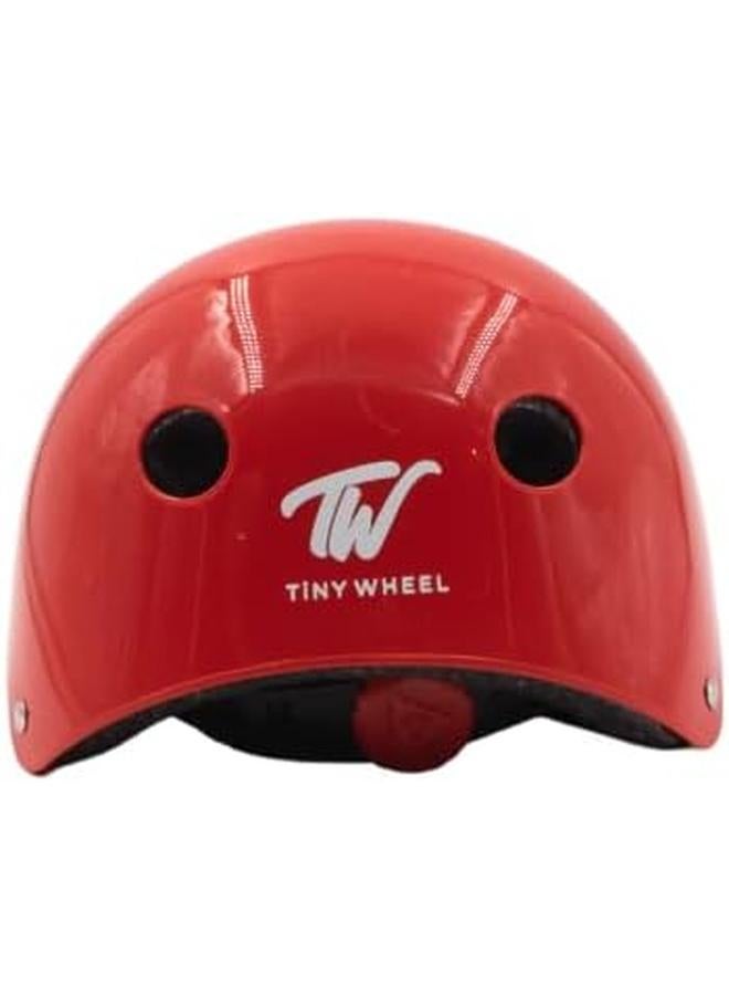TINY WHEEL Scooter Helmet Red - Image 3