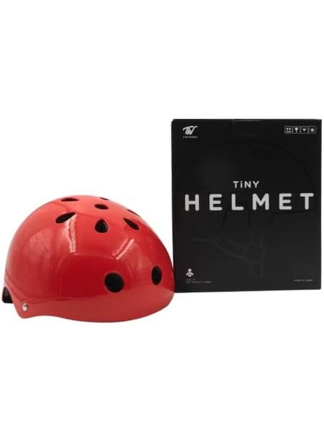 TINY WHEEL Scooter Helmet Red - Image 4