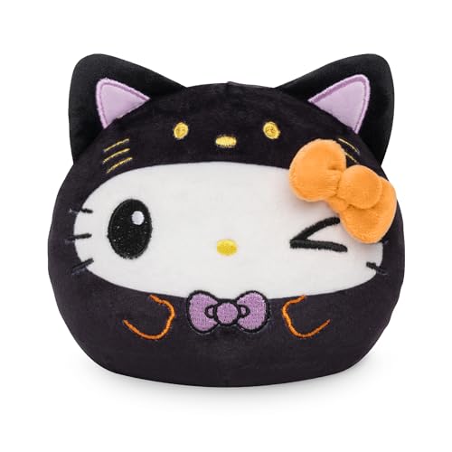 TeeTurtle Reversible Sanrio Hello Kitty Plushie 4Inch Costume TwoSided Flip Plush Toy with Embroidered Details Cute Mini Collectible Plush for Kids Teens and Adults - Image 1