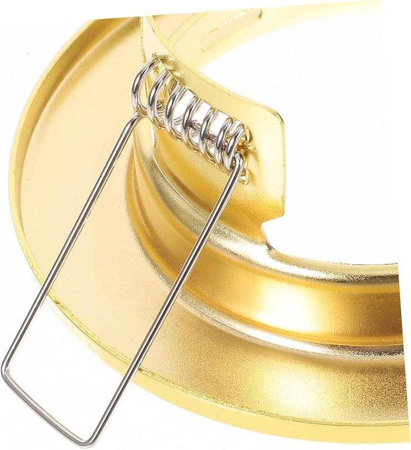 Golden Iron Trim Light Housing For Flexible And Recessed Fixtures Easy Install - Image 4