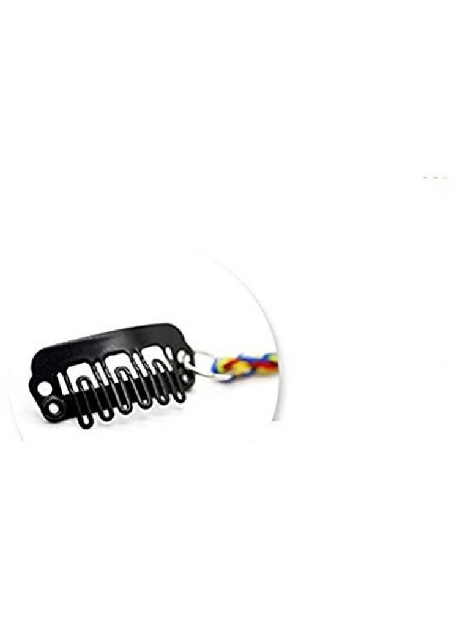 Suoirblss 1 Pc Handmade Boho Hippie Hair Extensions With Feather Clip Comb Hairpin Headdress Diy Accessories For Women Lady  - Image 3