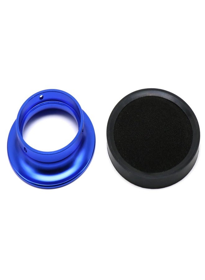 ZSDTRP Carburetor Carb Velocity Stack Air Filter Cleaner Modified Trumpet Aluminum Alloy with Sponge Filter Steel Mesh for PWK21-30mm Short Fast Intake Suggest for Small Displacement (Blue,50mm) - Image 5