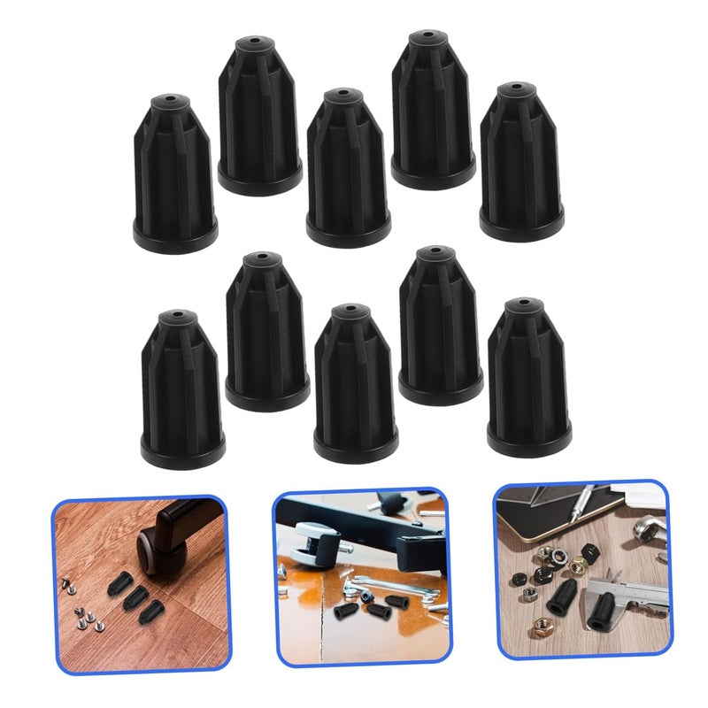 25mm Diameter Caster Stem Sleeves 10pcs Easy Install Stable Foundation Socket - Image 5