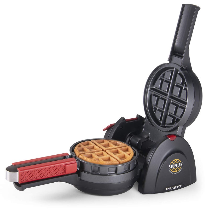 Presto! Presto 03512 Stuffler Stuffed Waffle Maker, Belgian, Large, Black - Image 3