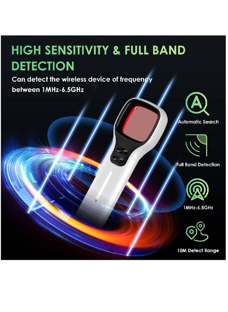 XiuWoo Sport Anti Spy Hidden Camera Detectors RF Signal Bug Detector Device GPS Tracker Detector Portable Listening Device Detector with 7 Levels Sensitivity For Hotels Cars Travel  - Image 3
