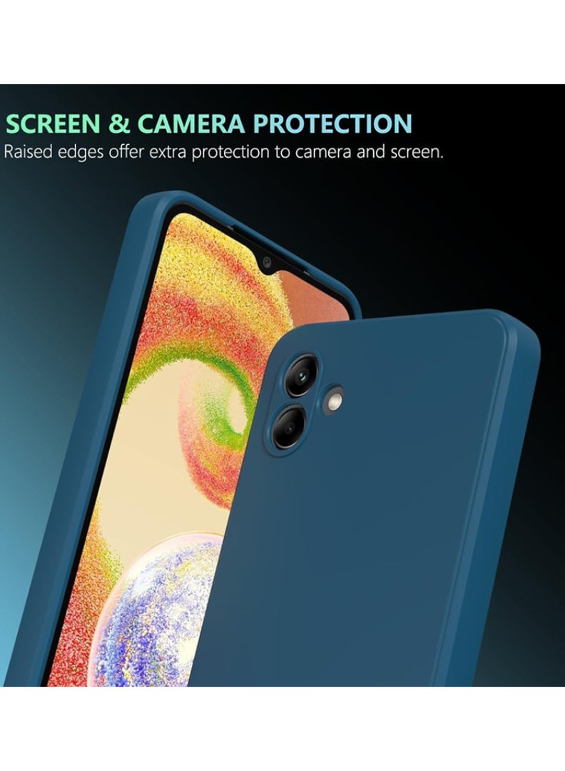Case Up Compatible with Samsung Galaxy A07  Case, Soft & Premium Liquid Silicone [Anti-Scratch Microfiber Lining] Shockproof Protective Slim Phone Cover for Samsung Galaxy A07 2025, Blue - Image 5