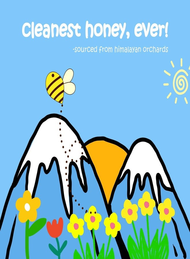 Happa Organic Himalayan Golden Honey | 100% Pure, Raw & NMR Tested | Kids Approved, Low Pollen, Mild Aroma | Natural Immunity Booster & Healthy Sweetener | Squisey Pack (400g) - Image 3