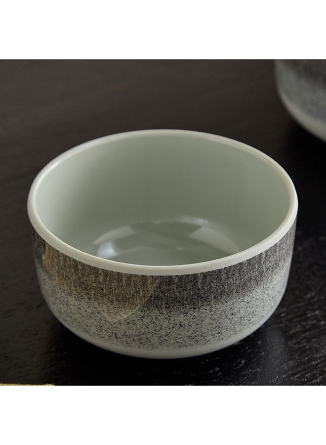 Home Box وعاء حساء دائرية مصنوع من الميلامين 12 × 7 × 12.5 سم - Image 2
