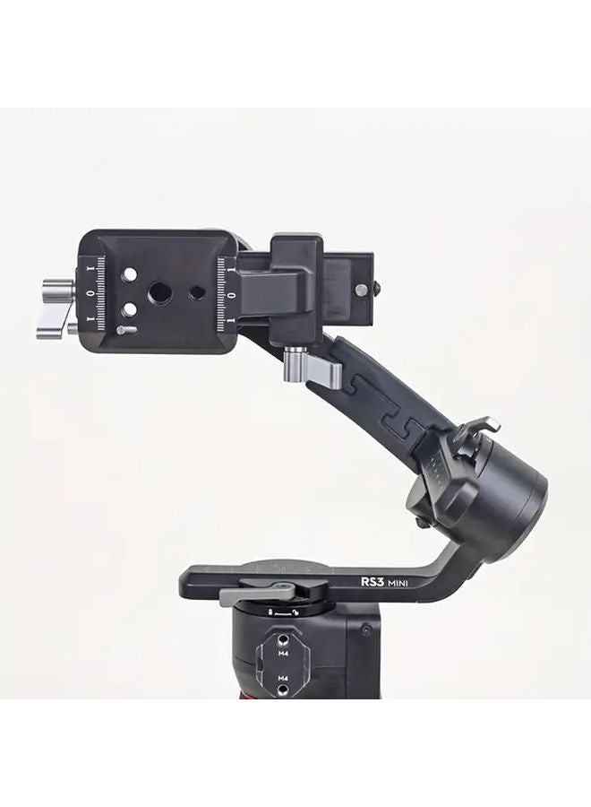 قوس عمودي لـ DJI RS3 Pro باللون الأسود متوافق مع مثبتات الكاميرا RS2 و RSC2 لتسجيل الفيديو - Image 2