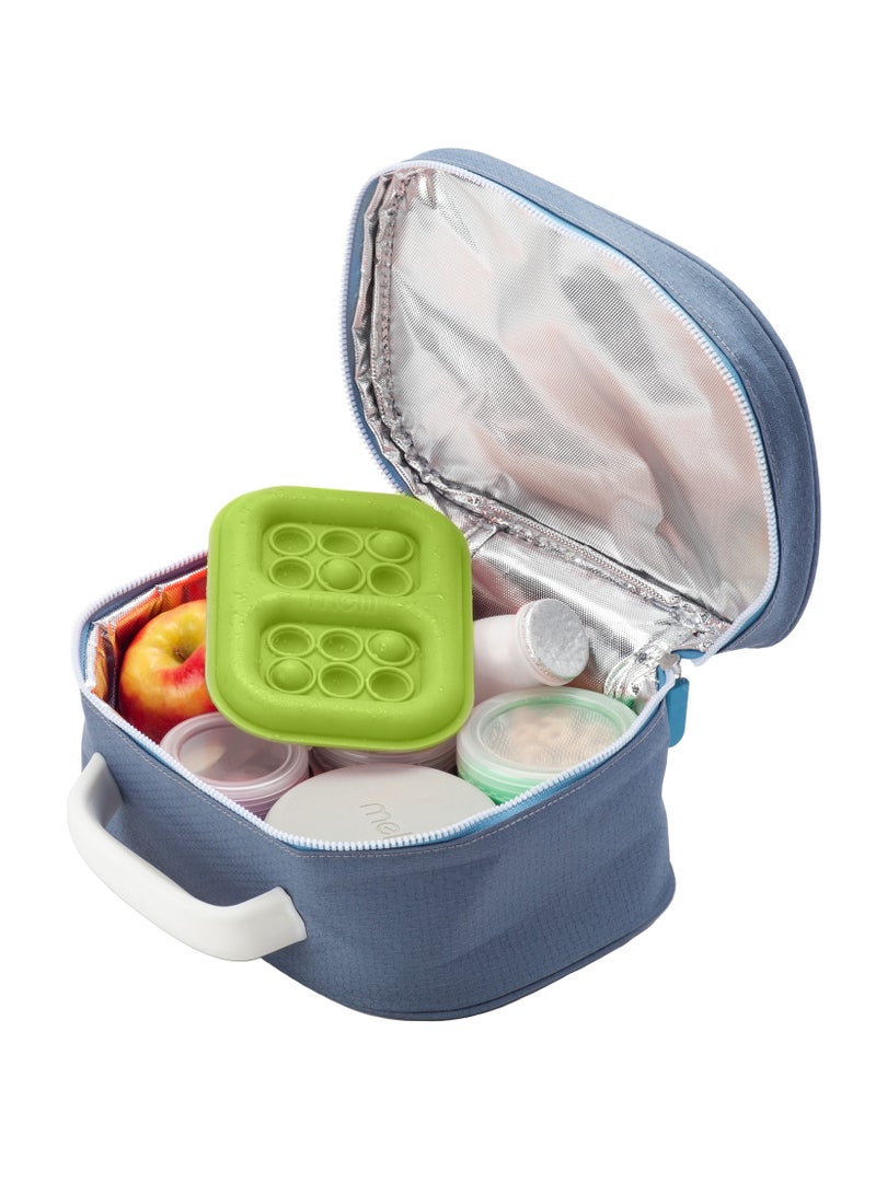 Melii Silicone Pop-It Ice Pack - 2 Pack (Blue & Green) - Image 4