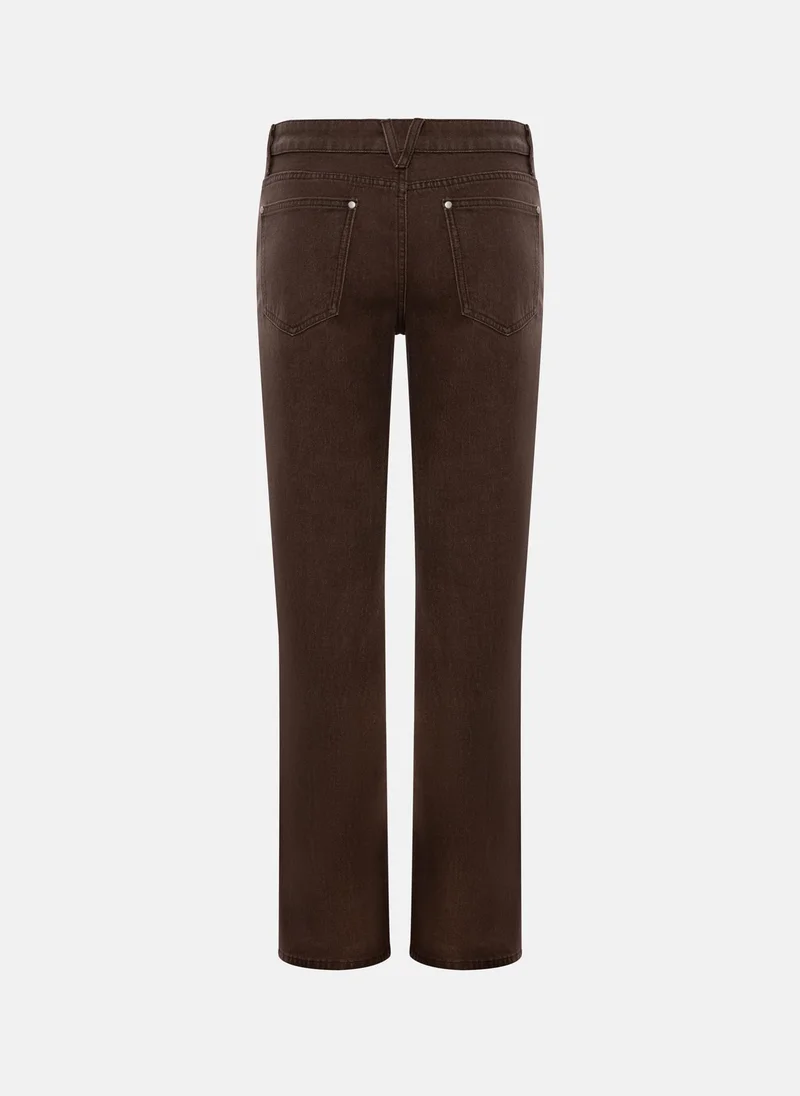 Lichi  Loose-fitting low-rise jeans for Women | Best Price UAE