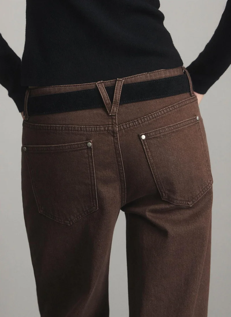 Lichi  Loose-fitting low-rise jeans for Women | Best Price UAE