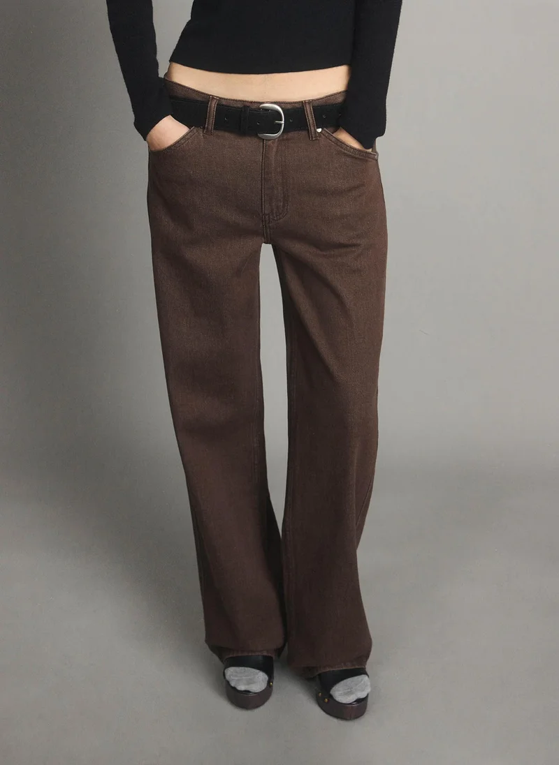 Lichi  Loose-fitting low-rise jeans for Women | Best Price UAE