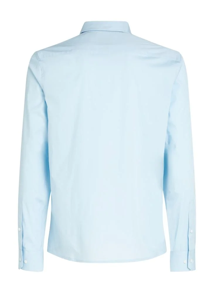 كالفن كلاين Essential Poplin Slim Fit Shirt