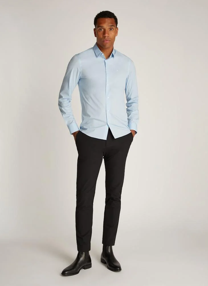 كالفن كلاين Essential Poplin Slim Fit Shirt