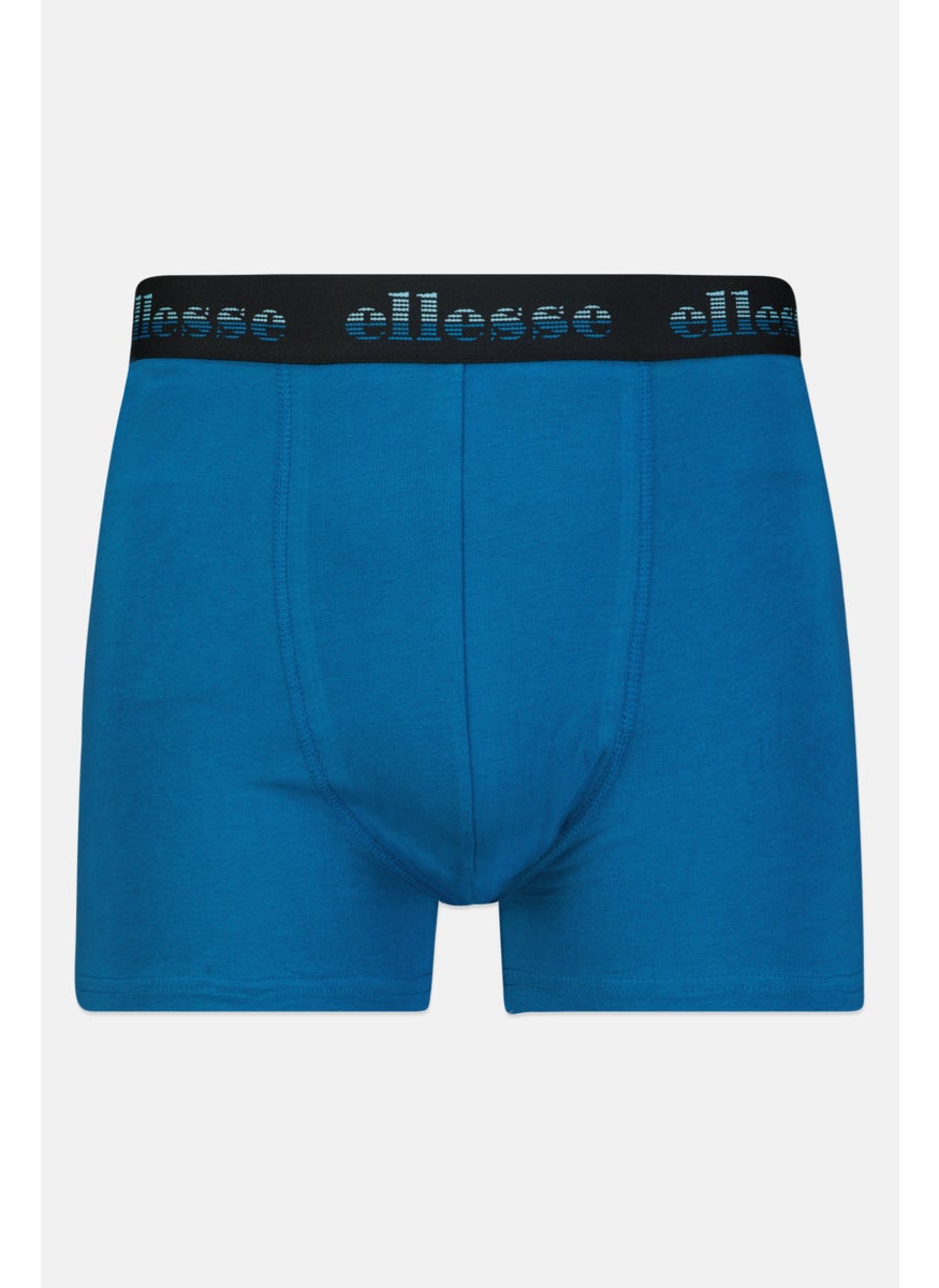 Ellesse Men 3 Pack Brand Logo Trunks, Multicolor  - Image 5