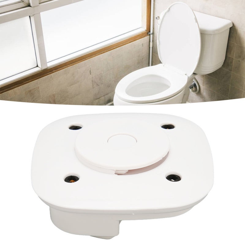Toilet UV Cleaner with Fragrant Rings Odor Removal - 120° Wide Irradiation UV Sanitizer Lamp IPX4 Splash Proof for Bathroom Odor Eliminator - Image 2