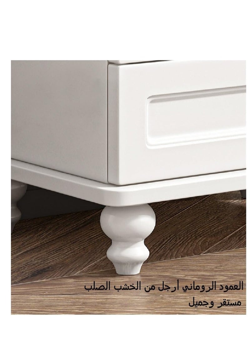 Generic TV Stand Modern TV Table with Drawers, TV Cabinet Media Entertainment Center Console Living Room Furniture Decor-140 * 34 * 42cm - Image 4