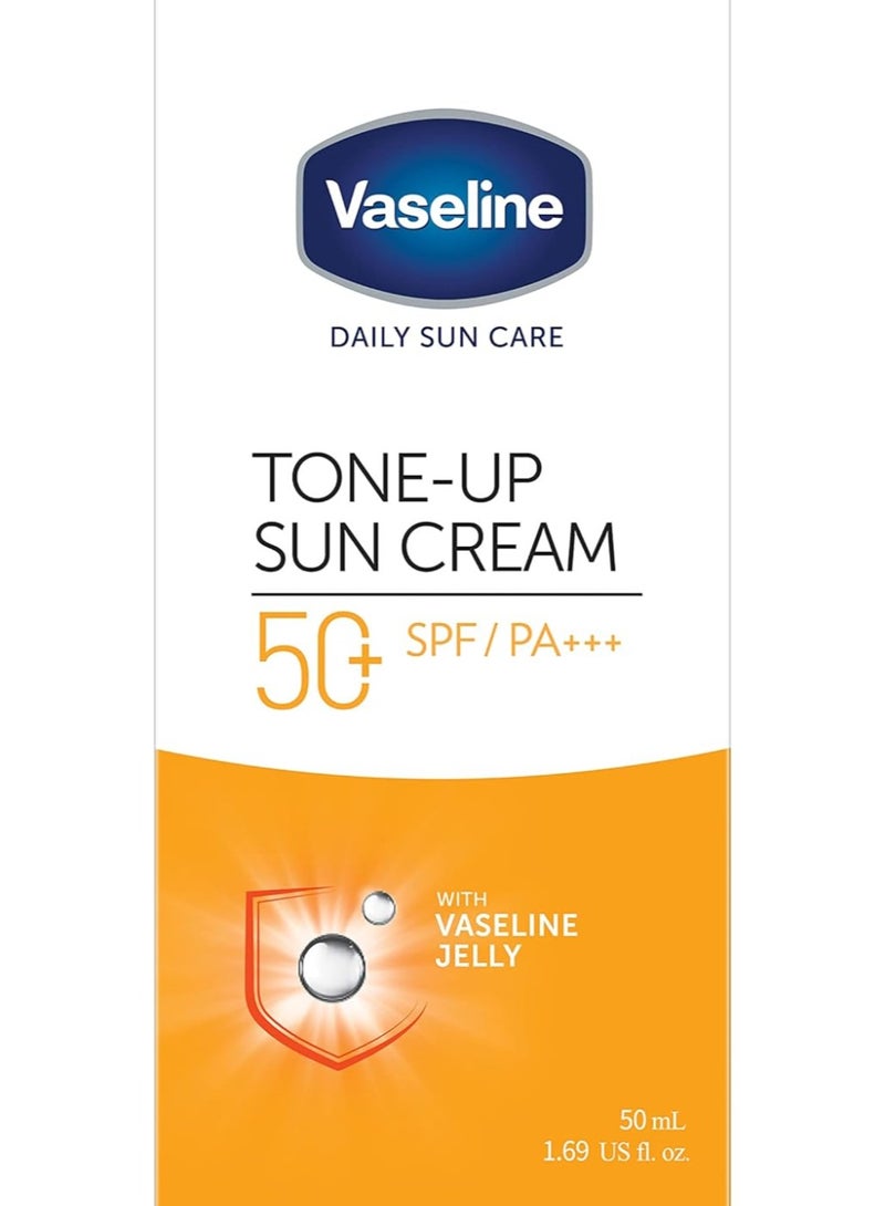 فازلين كريم واقي شمس لإشراقة البشرة بعامل حماية SPF 50 من فازلين 50 ملي - Image 1