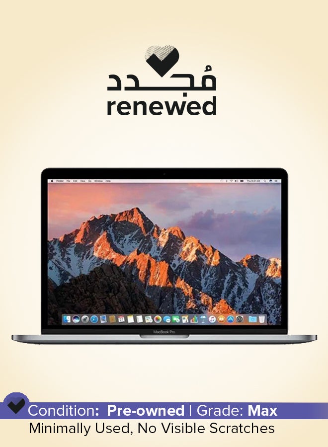 ابل  تم تجديده - كمبيوتر محمول Macbook Pro A2159 (2019) بشاشة مقاس 13.3 بوصة، ومعالج Intel Core i7/الجيل الثامن/ذاكرة وصول عشوائي سعة 16 جيجابايت/محرك أقراص SSD سعة 256 جيجابايت/MacOS - Image 1