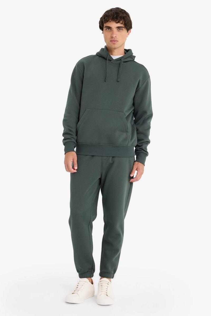 DeFacto Regular Fit Soft Lining Basic Hoodie - Image 2