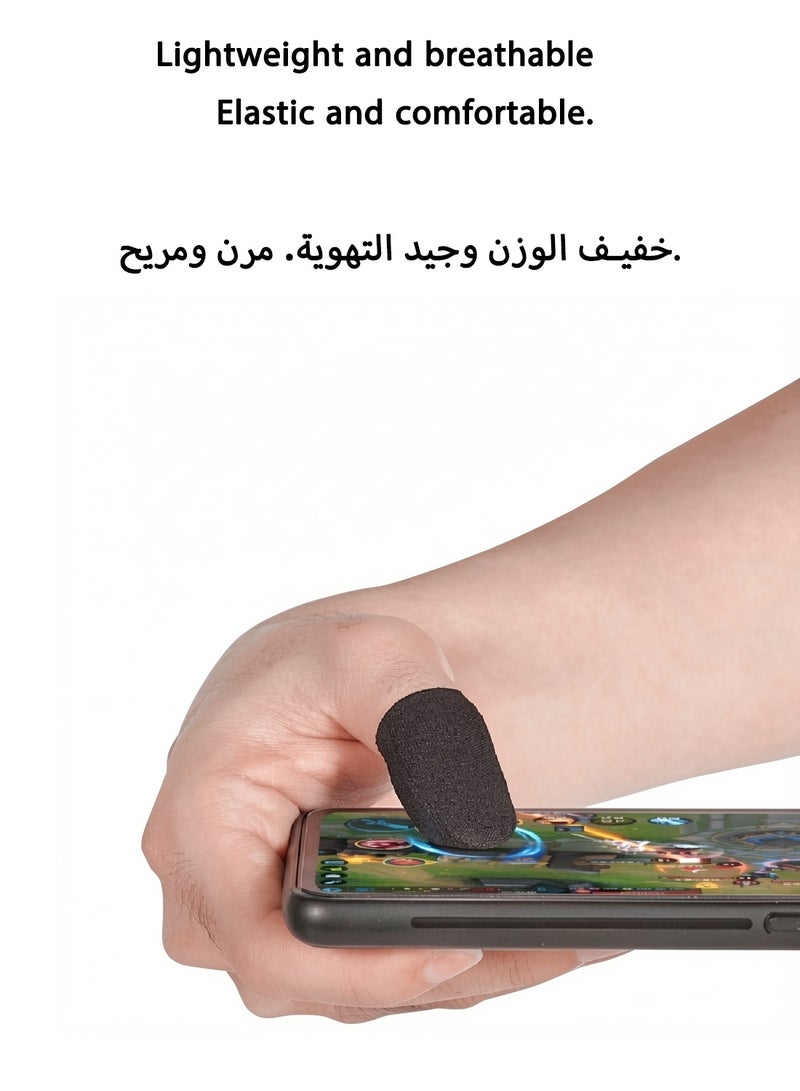 وعي ١٠ قطع من أغطية أصابع الألعاب - انزلاق مثالي لشاشة اللمس - غطاء للإبهام لألعاب الجوال - أغطية احترافية للألعاب - ملحقات الهاتف - Image 4