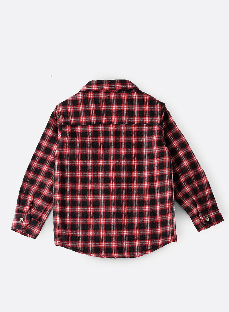 جام قميص كاروهات منسوج