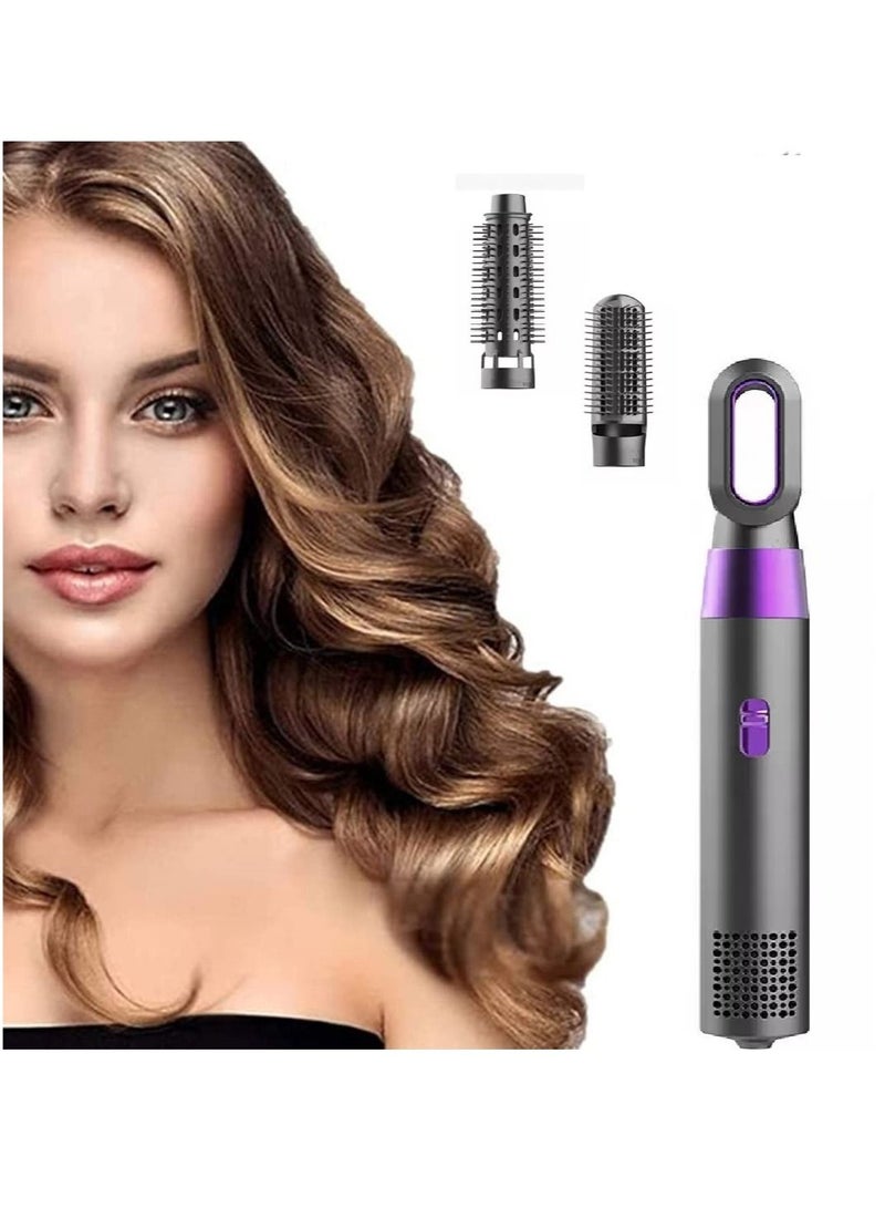 3 in 1 Hair Blower Dryer With Brush Comb Straightener Original Set Blower Brush Hair Dryer Comb Straightener, Strong Hot and Cold Air. - Image 5