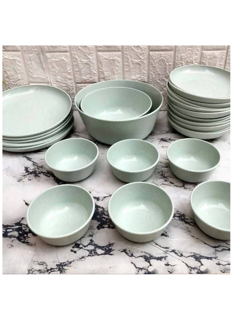 Generic - 33-piece serving set, practical, elegant, and suitable for every table, high-quality material AR - Image 1