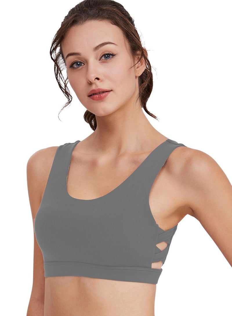 Loquat Quick dry self-cultivation yoga fitness yoga wear professional sports fitness bra women comfortable breathable - Image 5