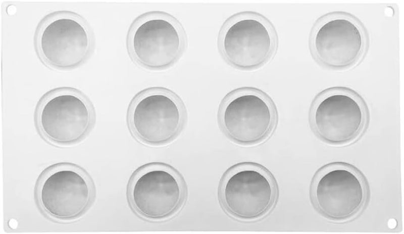 mostsom Silicone Mold Baking Pan Non-Stick Baking Pastry Chocolate Cake Dessert DIY Decoration Tools (Orange ZA_11.8x6.8x0.16 inch) - Image 3